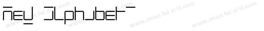 New Alphabet字体转换